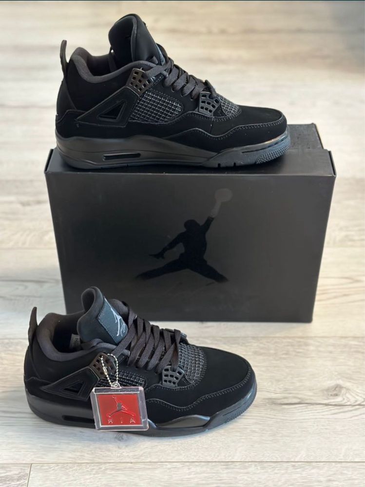 Adidasi Jordan Black Cat Premium Model Nou