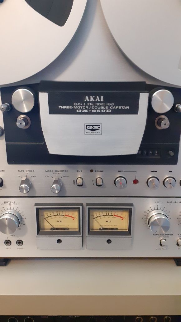 Akai GX650D PRO magnetofon (teac sony revox pioneer)