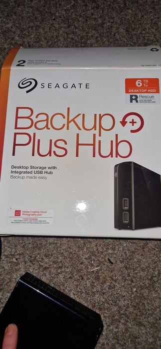 HDD extern Seagate Backup Plus HUB 6TB, USB 3.0