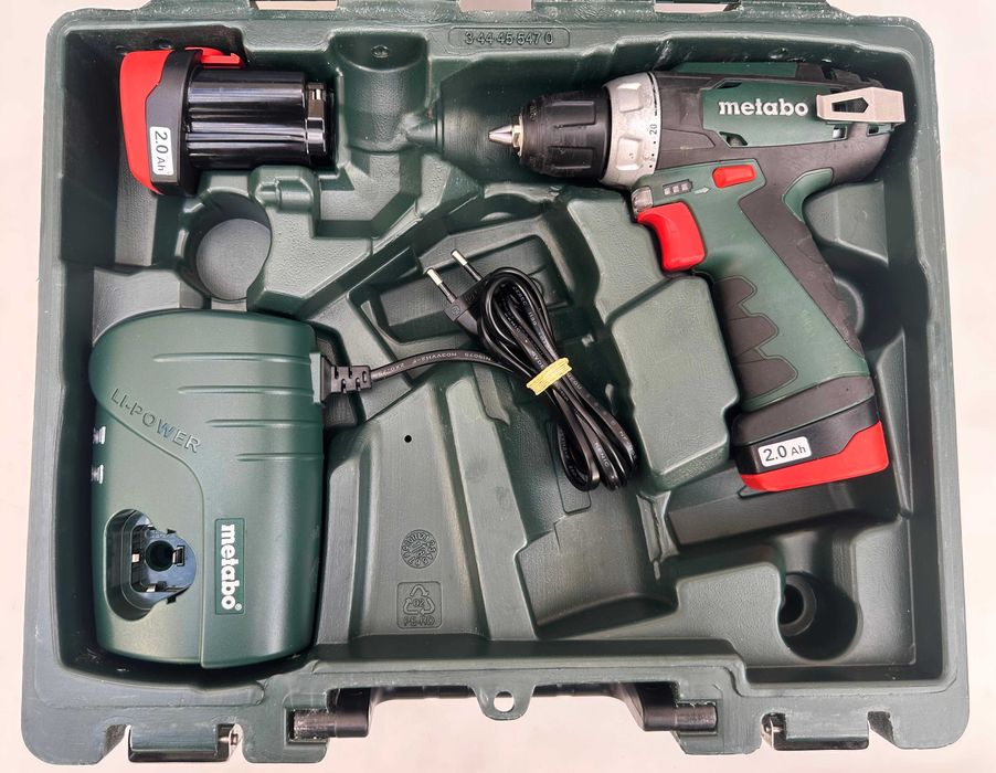 Metabo PowerMaxx BS - Акумулаторен винтоверт 2x10.8V 2.0Ah
