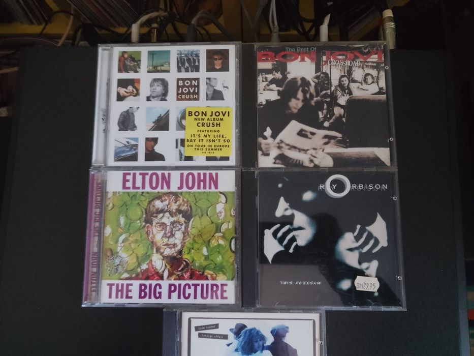 Colecție cd-uri audio! Bon Jovi, Elton John, Roy Robinson, Tina Turner