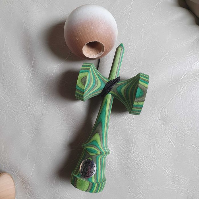 Kendama Sweets Homegrown Green Goblin Cushion Clear