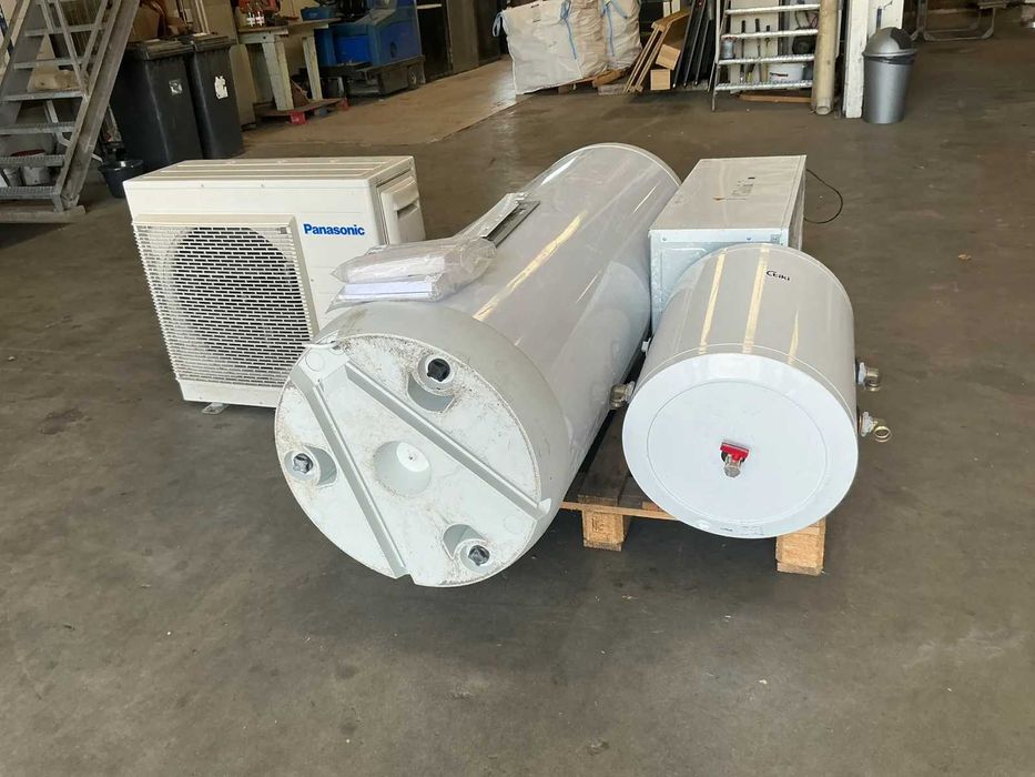 Sistem de căldură aer-apă Panasonic + boiler 284L + boiler 50L