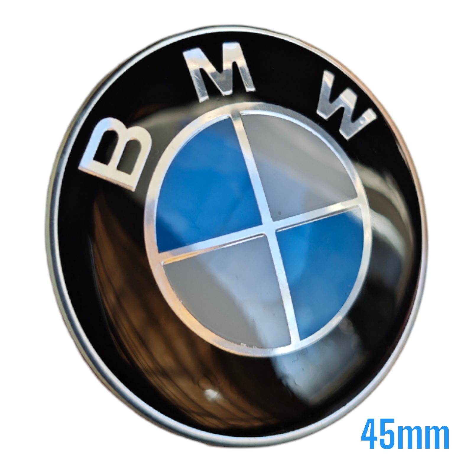 45мм Емблема за волан БМВ BMW Е60 Е90 Е39 Е46 F10 F30 F20 F32 E65 F01