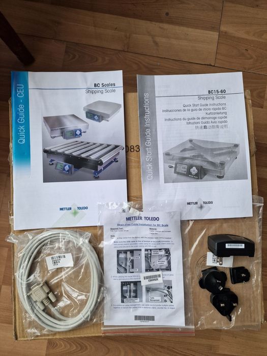 Чисто нови Професионална везна Mettler Toledo BC60 – до 60 кг
