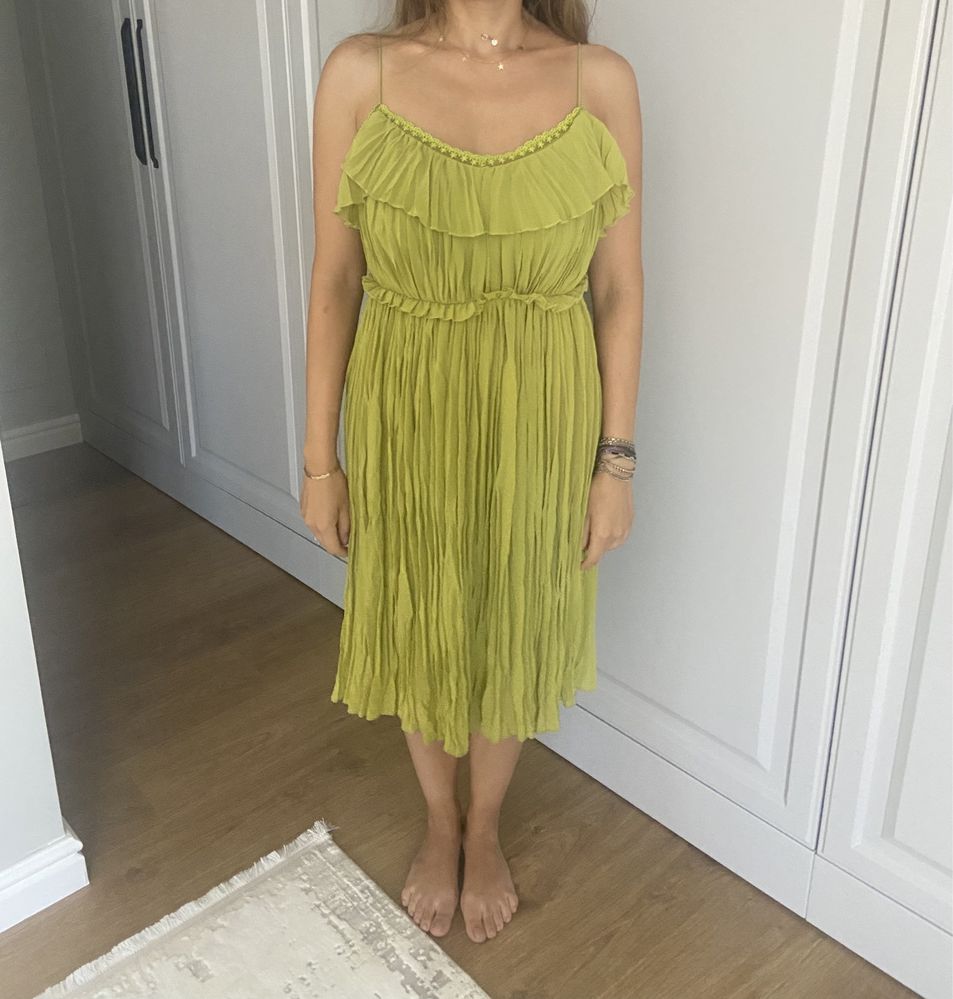 Rochie de zi verde ASOS