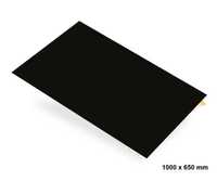 Самозалепващ PVC панел с  черен лак 100/65см