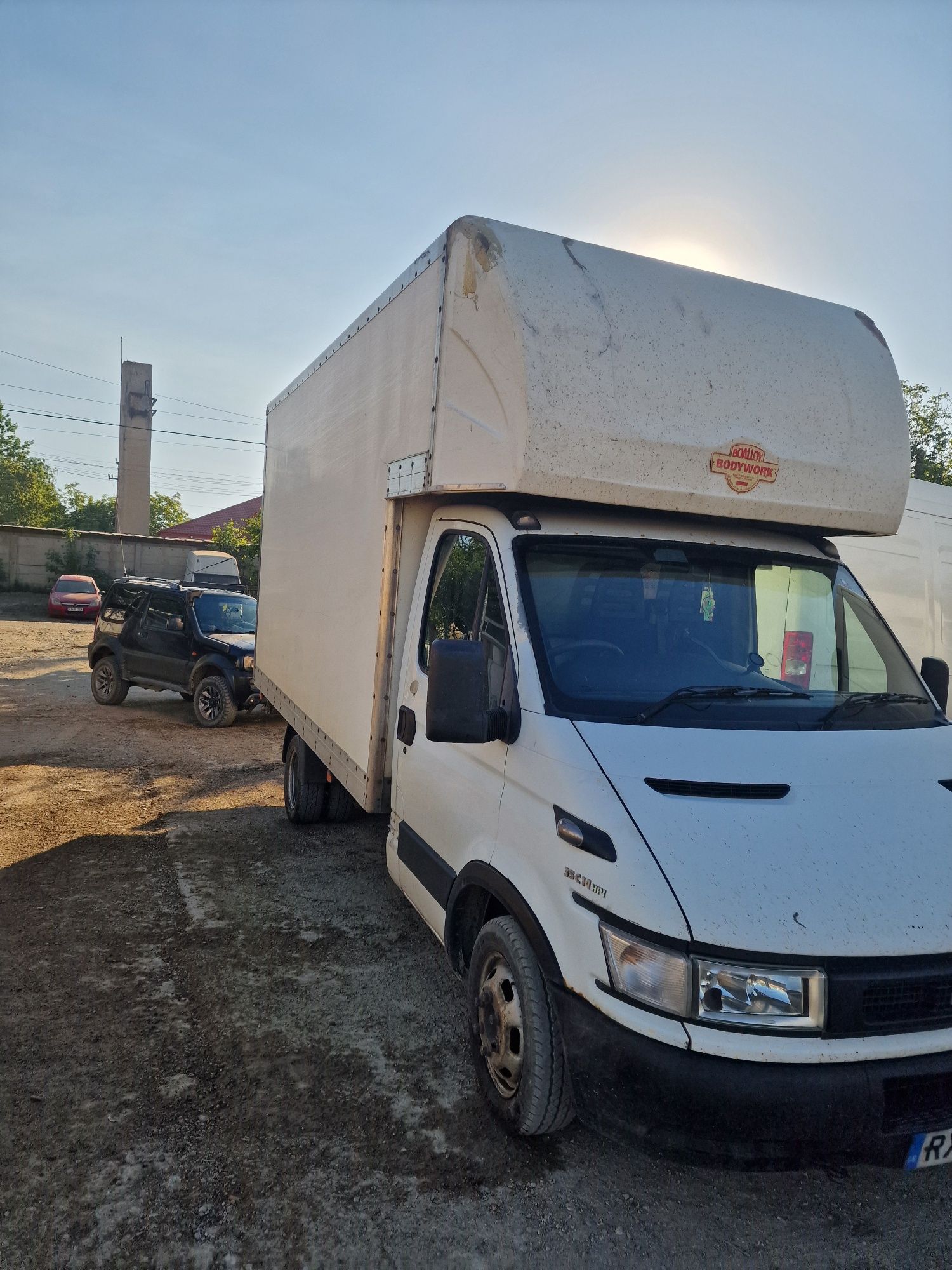 Cub cu tot cu dormitor,pentru iveco daily