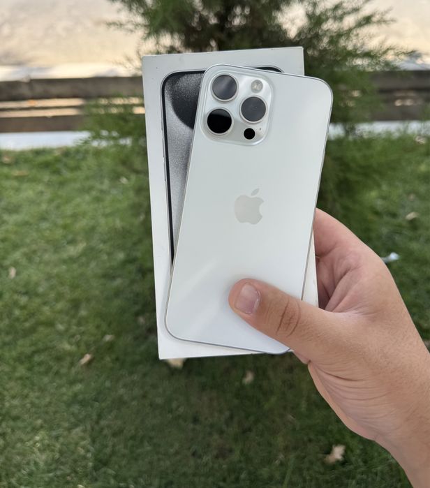 Iphone 15 Pro Max 256gb sim Xolat Ideal Yengide yomkst 86 Usta kormaga