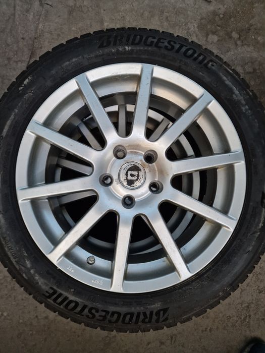 5х112 17 цола джанти Diewe със зимни гуми 205/55R17 BMW/Audi/VW