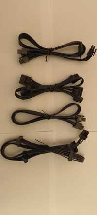 Cablu cabluri sursa modulara corsair sata molex pcie cpu procesor