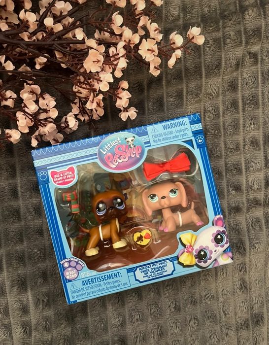 Set Holiday Pets Littlest Pet Shop Lps Hasbro
