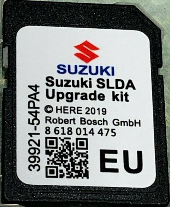 Сузуки 2023-24 SUZUKI SLDA Sd Card Europe сд карта Swift SX4 S-Cross