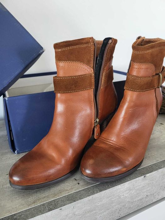 Botine Ravalle piele