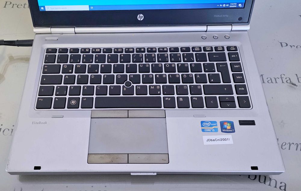Laptop core i5 - Hp EliteBook 8470p - functional,instalat