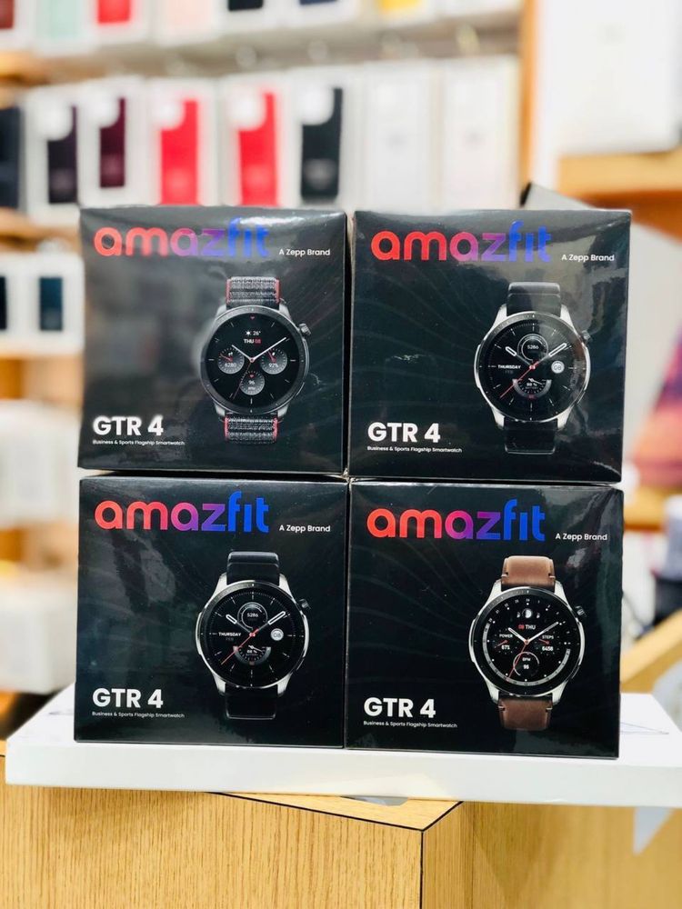 НОВЫЕ Amazfit GTR 4 часы! Бесплатная Доставка!