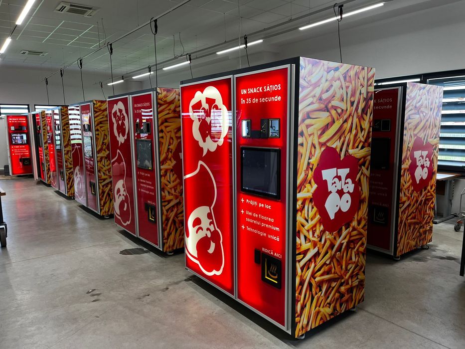 Automate de cartofi prâjiti, funcționalitate 24/7, remote control