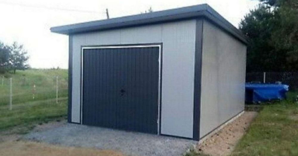 Vând garaje auto din structura metalica
