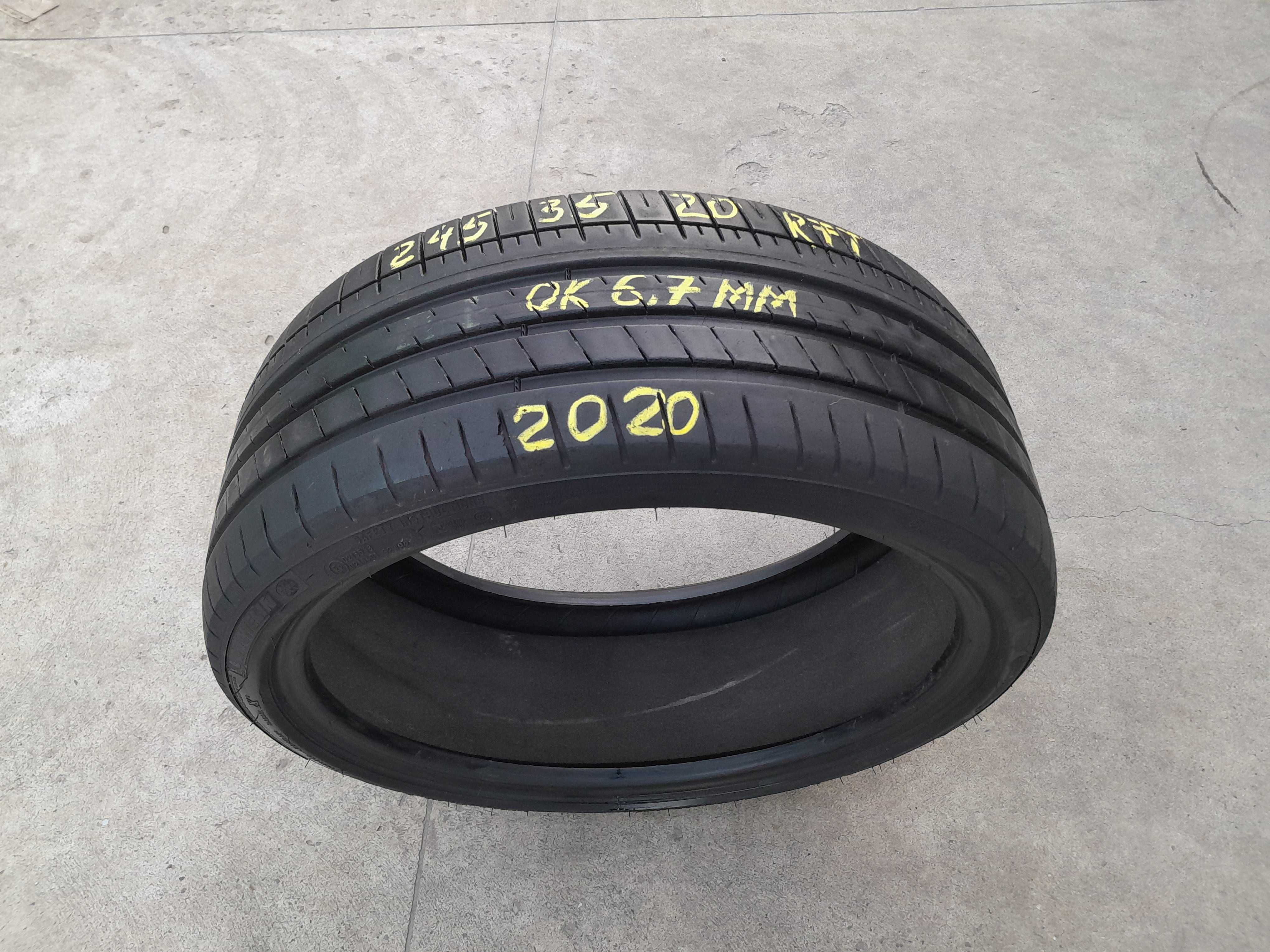 O anvelopa vara 245 35 20 michelin pilot sport 3 run flat dot 2020