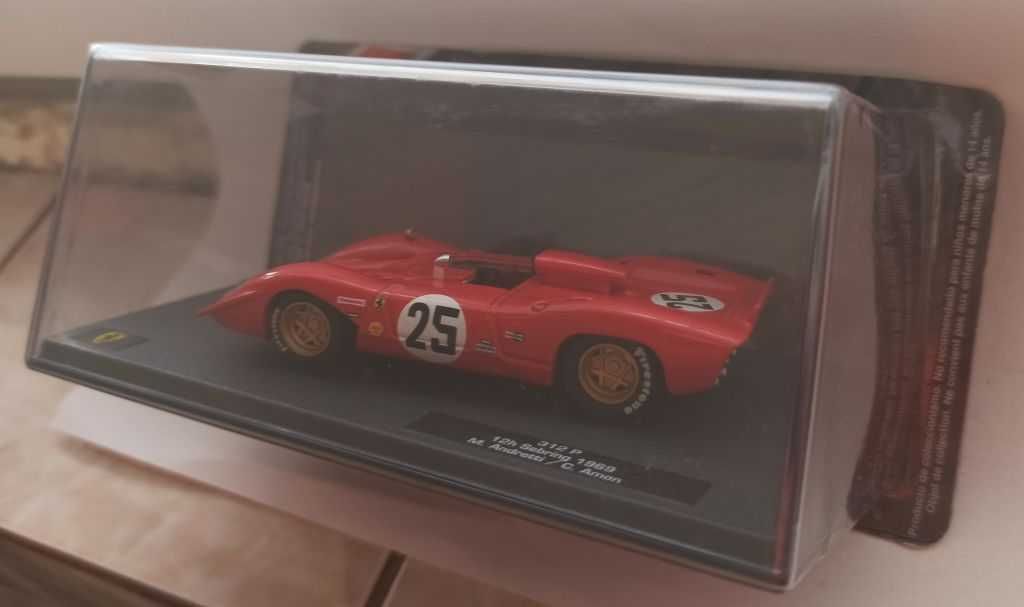 Macheta Ferrari 312P 2nd Sebring 1969 - Bburago/Altaya 1/43