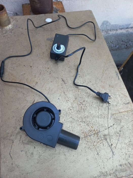 Турбинный вентилятор воздуходувка с регулятором