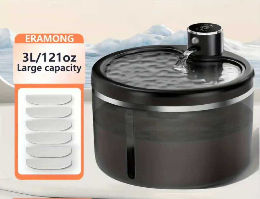 Fântână pentru pisici, USB,  nouă, in cutie