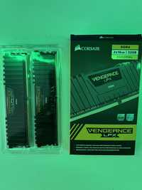 Memorie Corsair LPX 32GB (2x16Gb) DIMM, DDR4 3000MHz, CL15, 1.35V, XMp