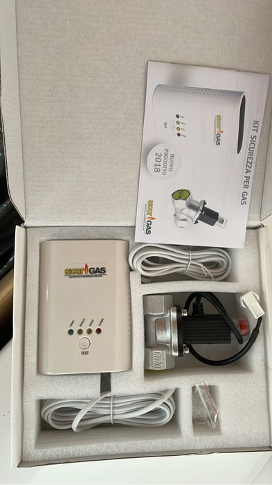 centrala senzor  gaz si electrovalva