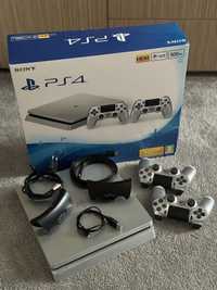 Consola PlayStation 4 Slim Editie limitata Silver