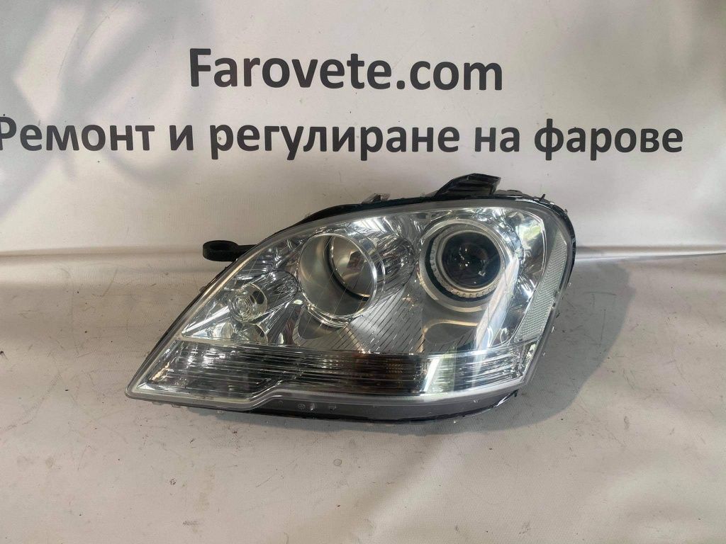 Ляв фар Мерцедес МЛ w164 facelift far farove mercedes ml