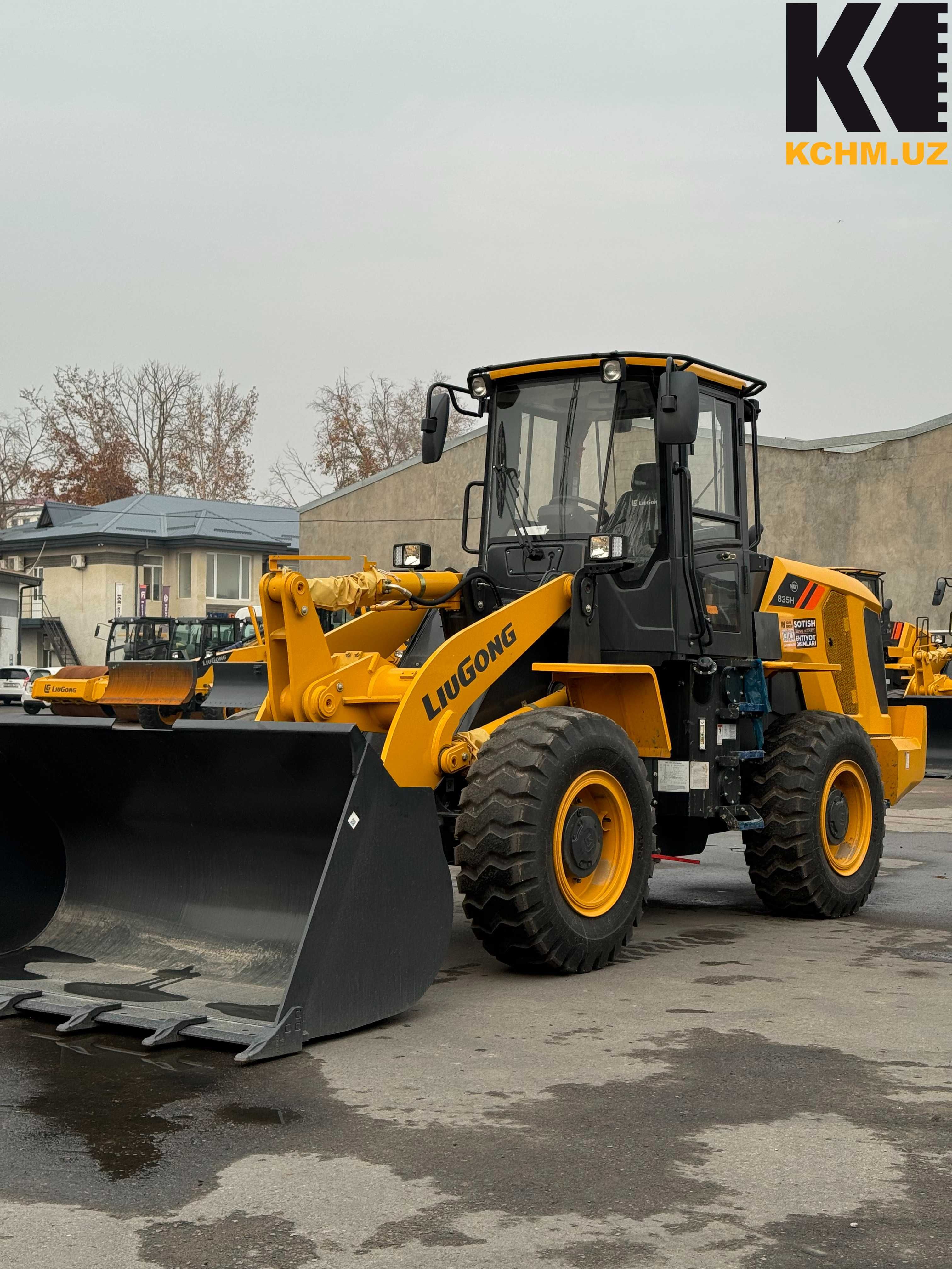 Yangi model 2.3 m³ LiuGong Frontal pogruzchik, 835MAX