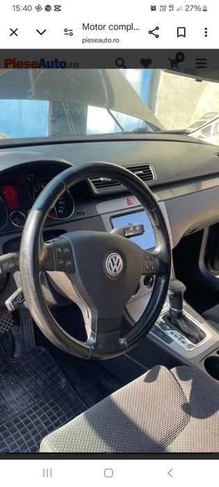Vând motor vw Passat B6 2.0 tfsi 200 cp motorul se da cu proba