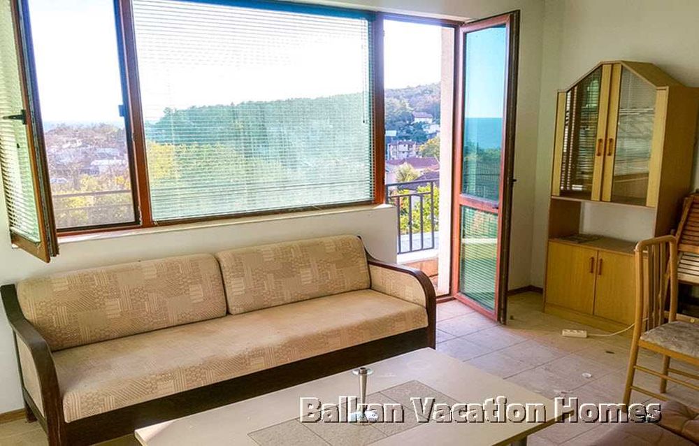 Двустаен апартамент с морска гледка в покрайнините на Балчик