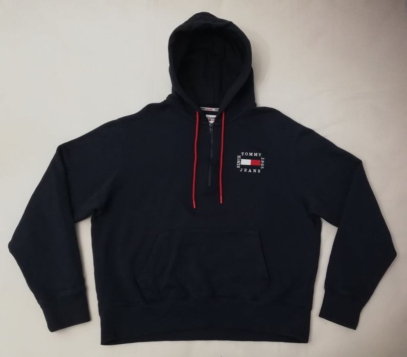 Tommy Jeans Logo Sweatshirt оригинално горнище XL памучен суичър горно