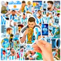 Водоустойчиви стикери за декорация 50x - Leo Messi/Лео Меси/Футбол