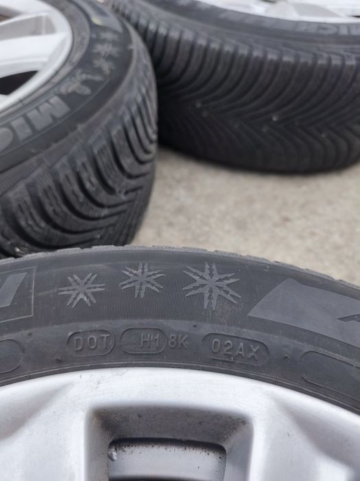 De vânzare set 4 anvelope de iarnă Michelin Alpin 5 cu jante aliaj