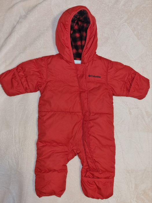 Combinezon puf Columbia, 3-6 luni