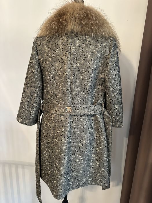 Palton din lana cu casmir