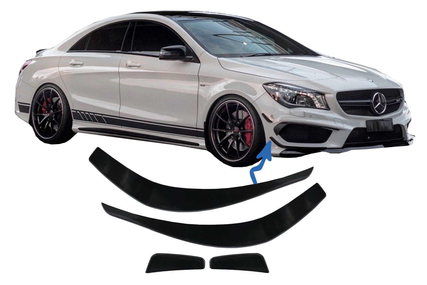 Prelungiri Bara Fata mercedes CLA W117 C117 X117 (2013-2016) CLA45