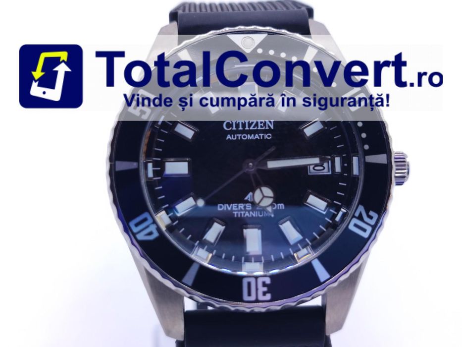 Citizen ProMaster Dive Automatic Titanium, Garantie 24 luni | #D88441