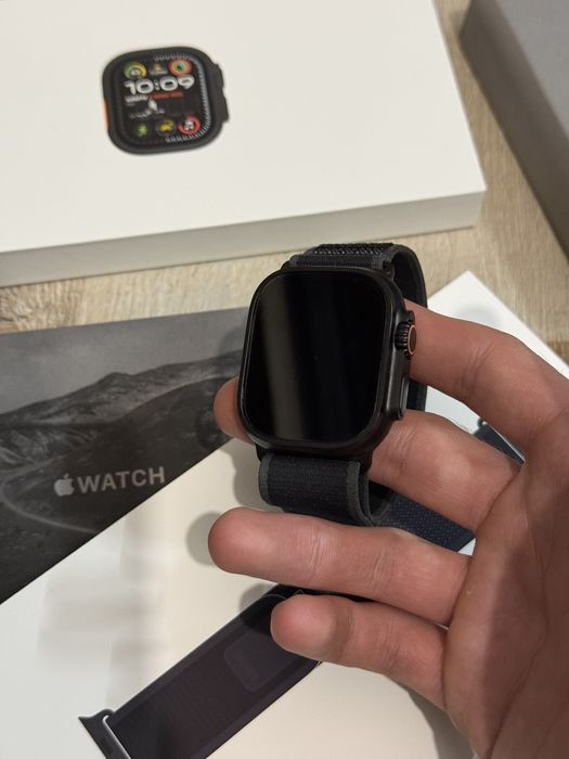 Apple Watch Ultra 2 Black Titanium, GPS+Cellular 49mm, full nox!