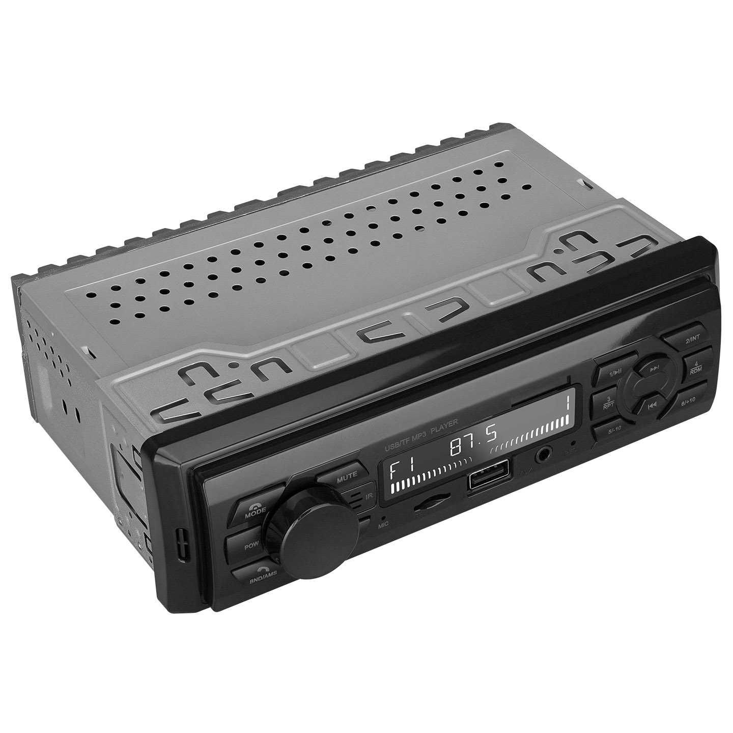 Радио MP3 плеър за кола Bluetooth USB SD AUX LCD/4x55w*