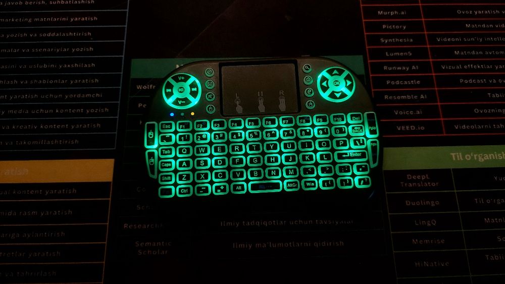 Mini klaviatura simsiz