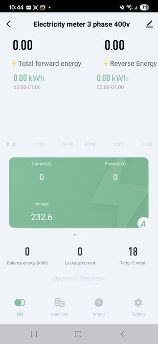 Contor SMART Wifi bidirectional trifazic 380v 100A