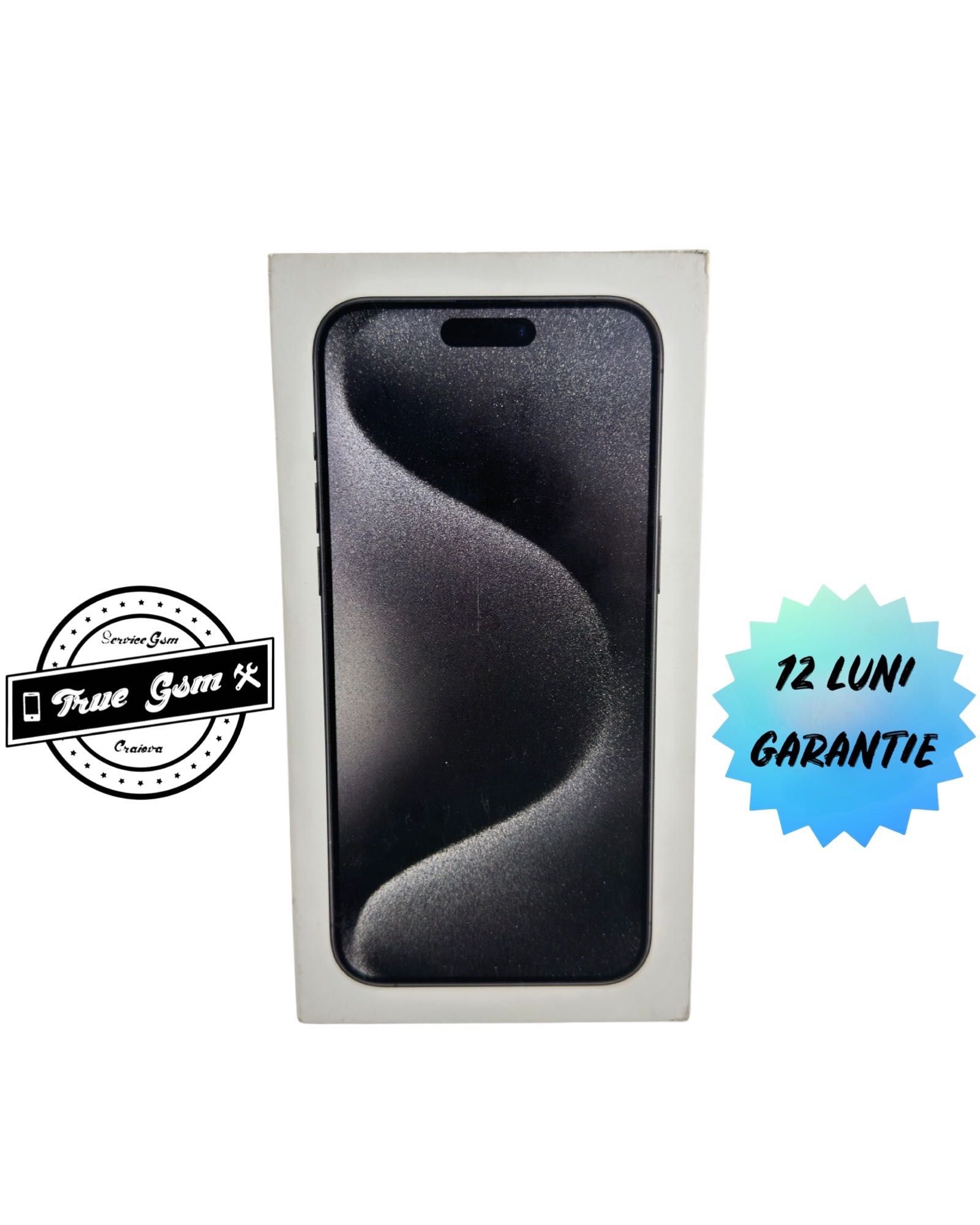 iPhone 15 Pro Max 512GB Black Titanium SIGILAT | TrueGSM