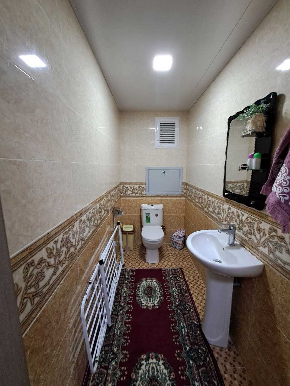 3х комнатная квартира на 8 этаже 84кв/м, в Самарканде