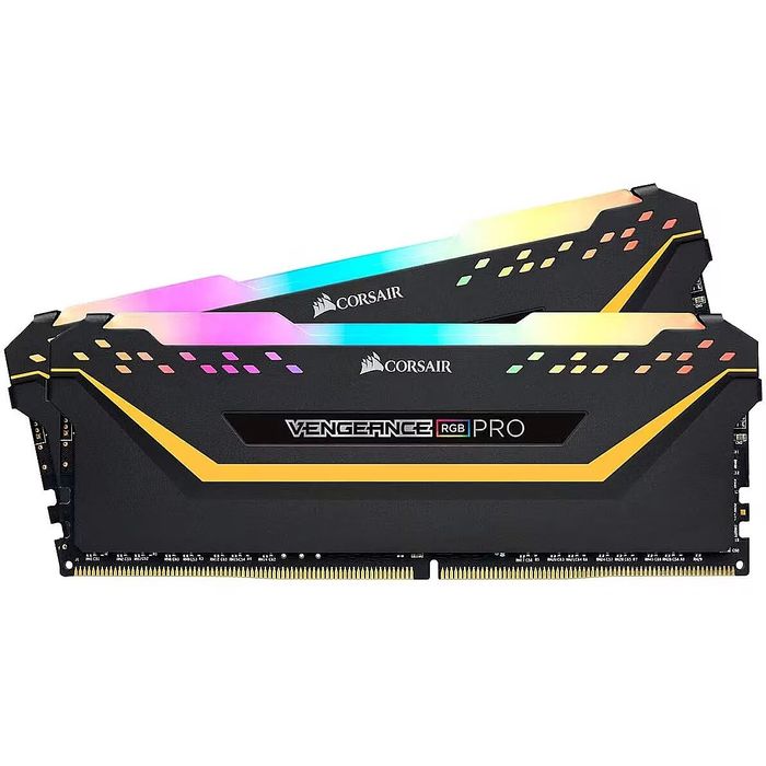 VENGEANCE RGB PRO 32GB (2 x 16GB) DDR4 DRAM 3200MHz cl16 Memorii Kit