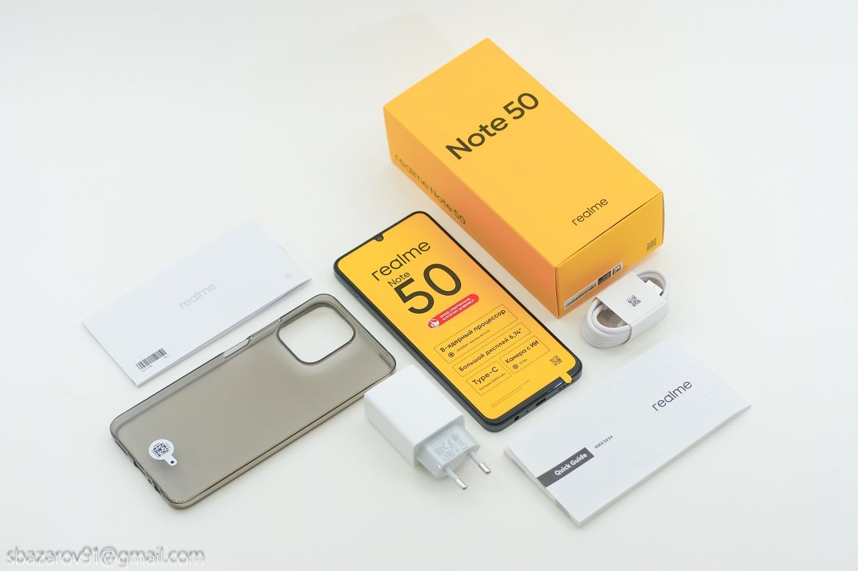 Продам смартфон Realme note 50 (4/128Gb)