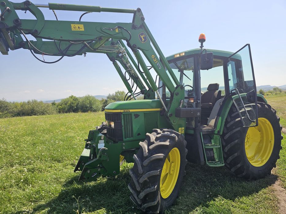 Vând John Deere 6310 cu incarcator frontal