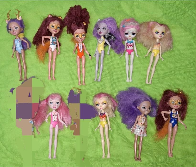 Куколки Enchantimals  по 800 тг.